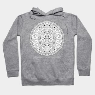 Gothic rose window Hoodie